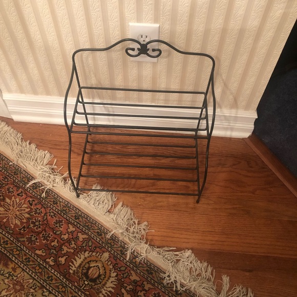 Longaberger Kitchen Longaberger Wrought Iron Bakers Rack Poshmark